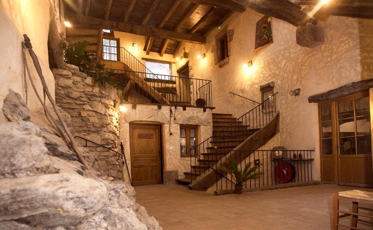 La Ferme Des Cevennes Hotel Florac Exterior foto